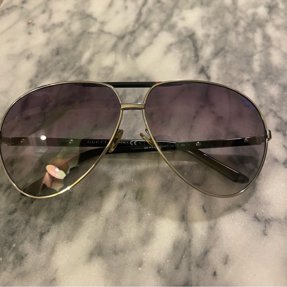 GUCCI aviator sunglasses